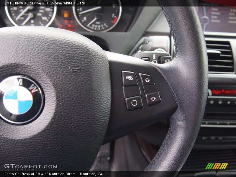 Alpine White / Black 2011 BMW X5 xDrive 35i