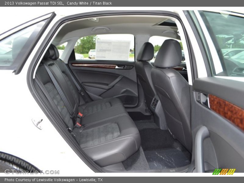 Candy White / Titan Black 2013 Volkswagen Passat TDI SEL