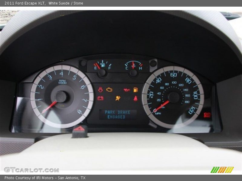 White Suede / Stone 2011 Ford Escape XLT
