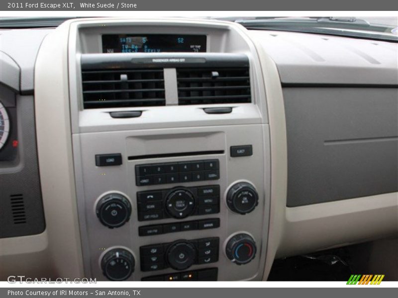 White Suede / Stone 2011 Ford Escape XLT