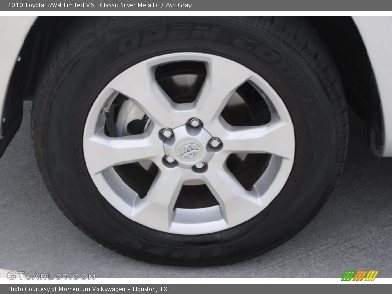 Classic Silver Metallic / Ash Gray 2010 Toyota RAV4 Limited V6