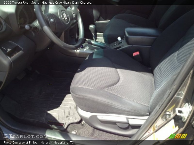 Magnetic Gray Mica / Dark Charcoal 2009 Toyota RAV4 Sport