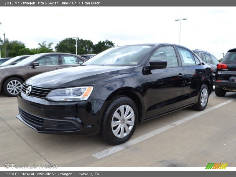 Black Uni / Titan Black 2013 Volkswagen Jetta S Sedan