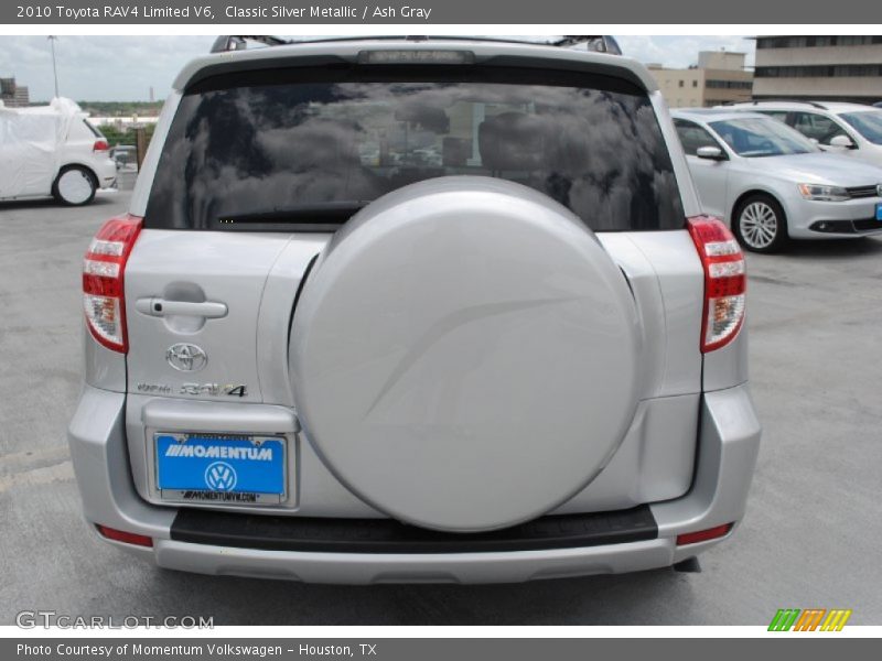 Classic Silver Metallic / Ash Gray 2010 Toyota RAV4 Limited V6