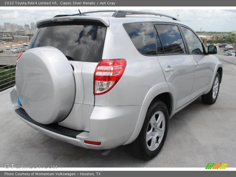 Classic Silver Metallic / Ash Gray 2010 Toyota RAV4 Limited V6