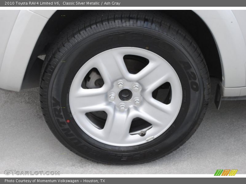 Classic Silver Metallic / Ash Gray 2010 Toyota RAV4 Limited V6
