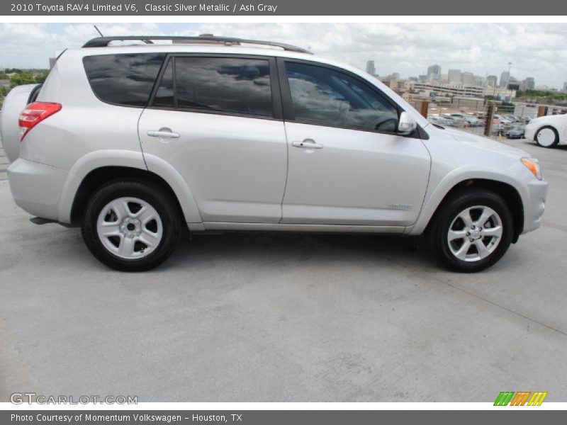 Classic Silver Metallic / Ash Gray 2010 Toyota RAV4 Limited V6