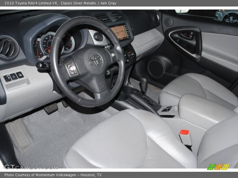 Classic Silver Metallic / Ash Gray 2010 Toyota RAV4 Limited V6
