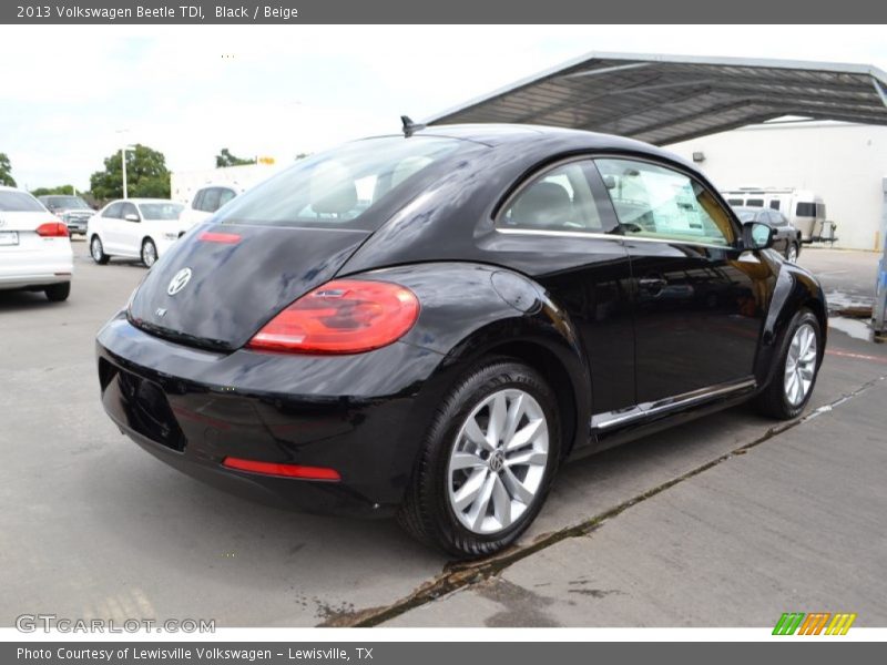 Black / Beige 2013 Volkswagen Beetle TDI