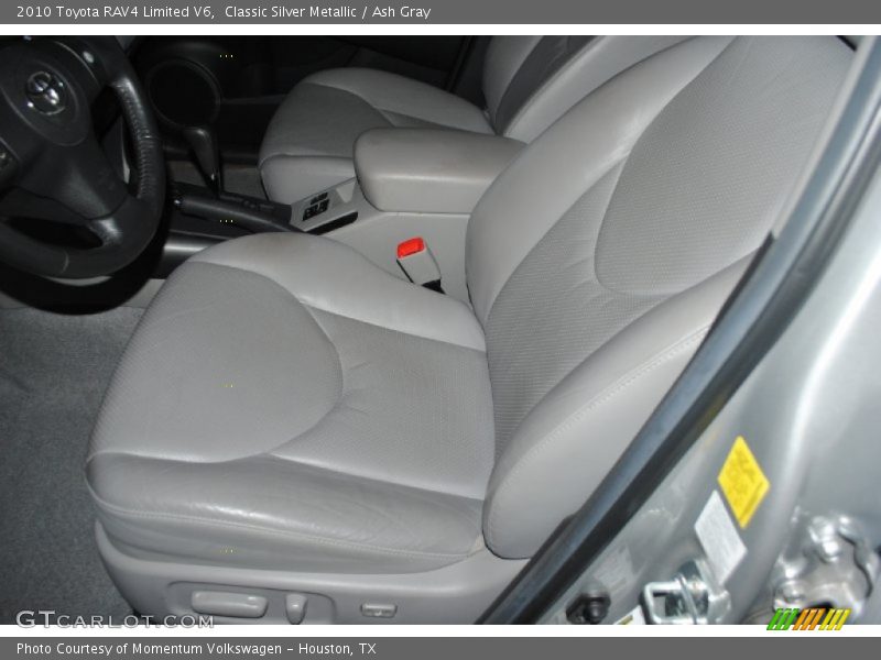 Classic Silver Metallic / Ash Gray 2010 Toyota RAV4 Limited V6
