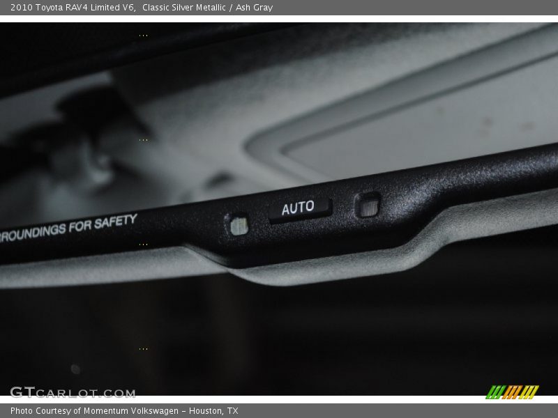 Classic Silver Metallic / Ash Gray 2010 Toyota RAV4 Limited V6