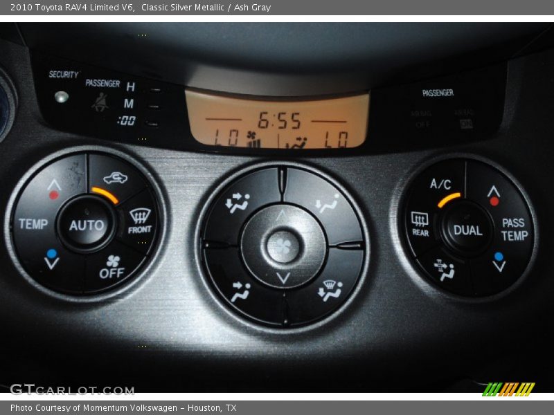 Classic Silver Metallic / Ash Gray 2010 Toyota RAV4 Limited V6