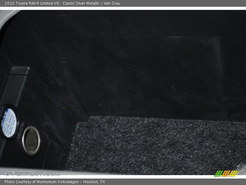 Classic Silver Metallic / Ash Gray 2010 Toyota RAV4 Limited V6