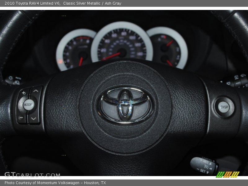 Classic Silver Metallic / Ash Gray 2010 Toyota RAV4 Limited V6
