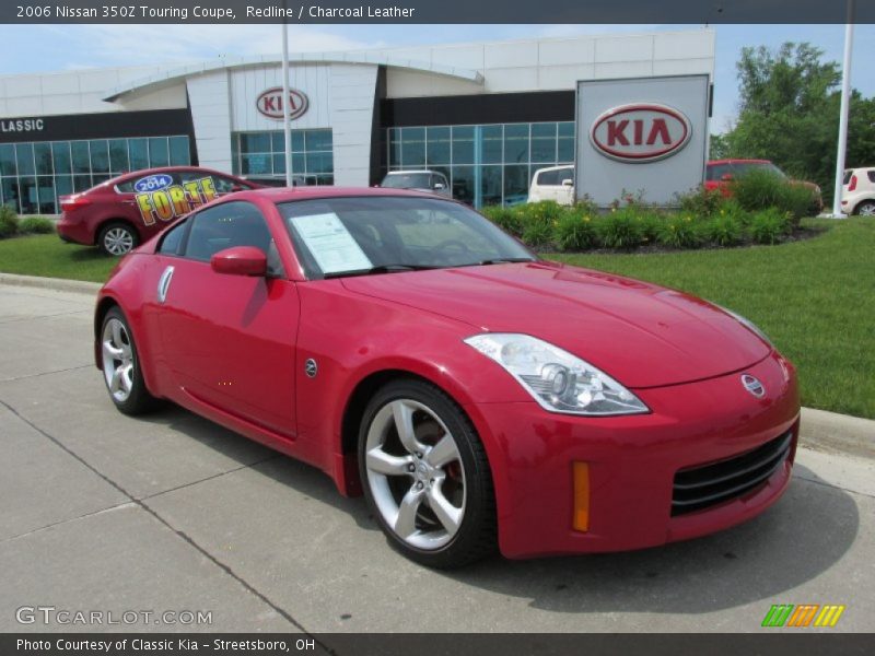 Redline / Charcoal Leather 2006 Nissan 350Z Touring Coupe