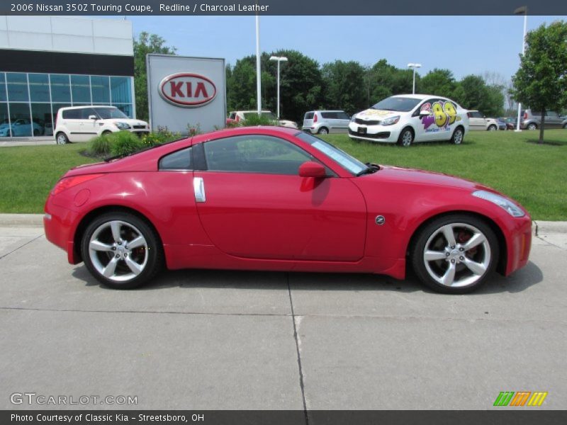 Redline / Charcoal Leather 2006 Nissan 350Z Touring Coupe