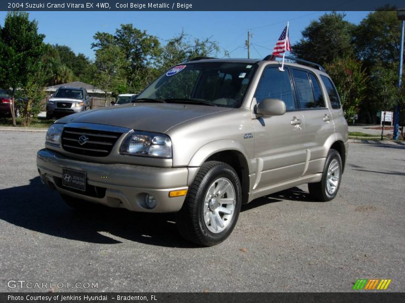Cool Beige Metallic / Beige 2004 Suzuki Grand Vitara EX 4WD