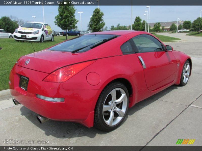 Redline / Charcoal Leather 2006 Nissan 350Z Touring Coupe