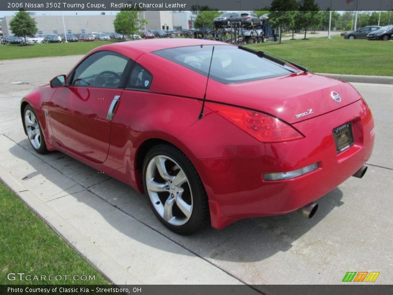 Redline / Charcoal Leather 2006 Nissan 350Z Touring Coupe