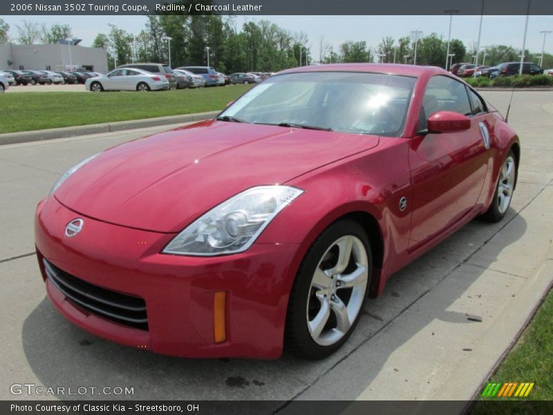 Redline / Charcoal Leather 2006 Nissan 350Z Touring Coupe