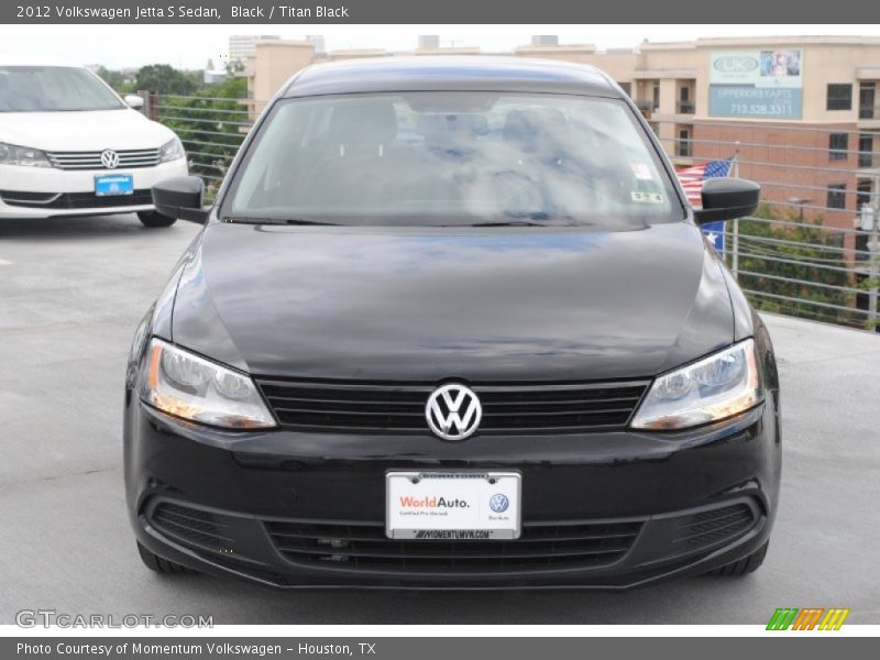 Black / Titan Black 2012 Volkswagen Jetta S Sedan