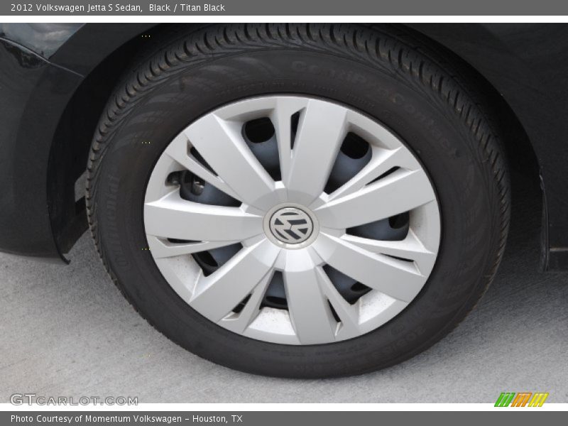 Black / Titan Black 2012 Volkswagen Jetta S Sedan