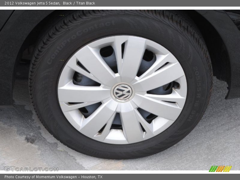 Black / Titan Black 2012 Volkswagen Jetta S Sedan