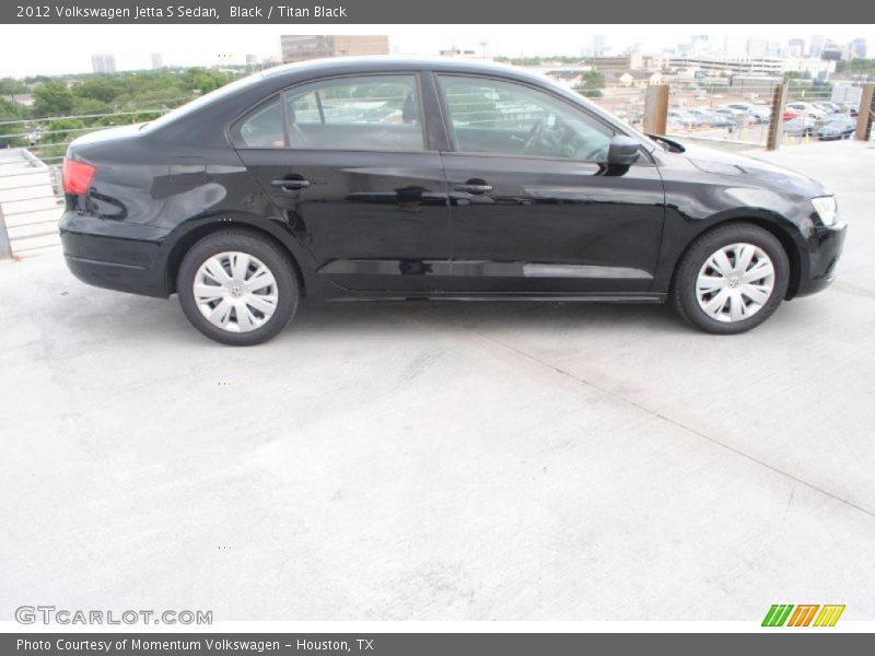 Black / Titan Black 2012 Volkswagen Jetta S Sedan