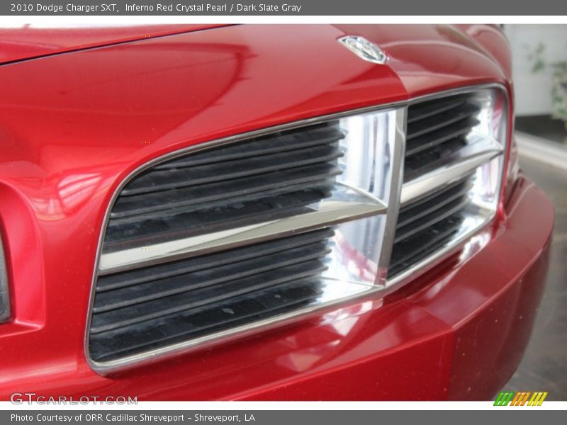Inferno Red Crystal Pearl / Dark Slate Gray 2010 Dodge Charger SXT