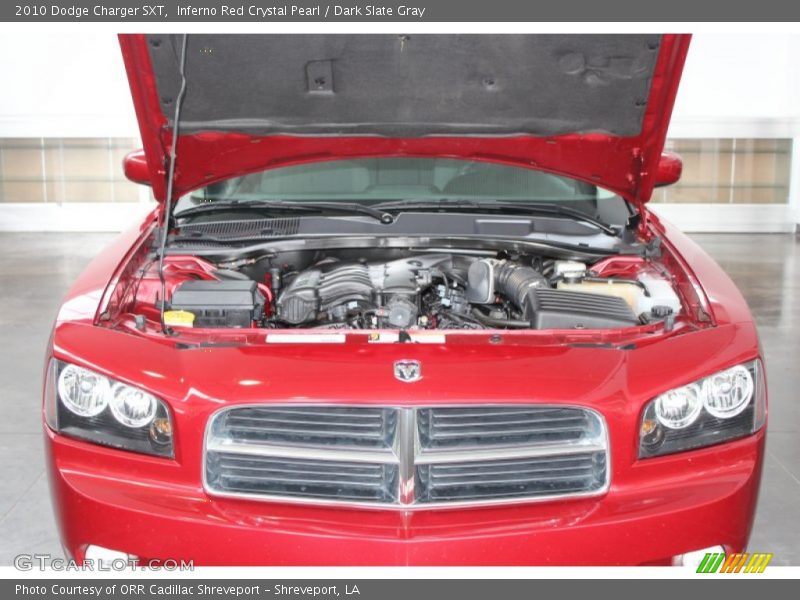 Inferno Red Crystal Pearl / Dark Slate Gray 2010 Dodge Charger SXT