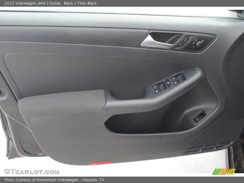 Black / Titan Black 2012 Volkswagen Jetta S Sedan
