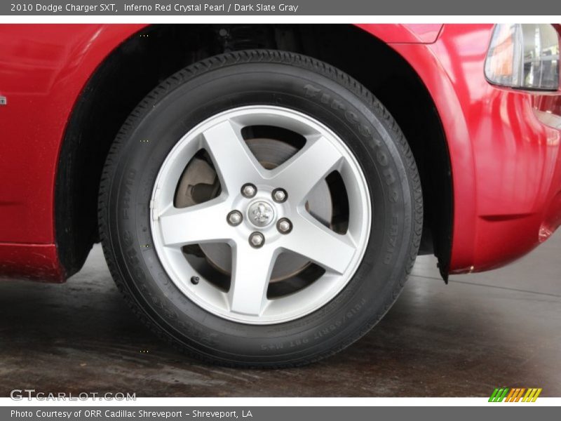 Inferno Red Crystal Pearl / Dark Slate Gray 2010 Dodge Charger SXT