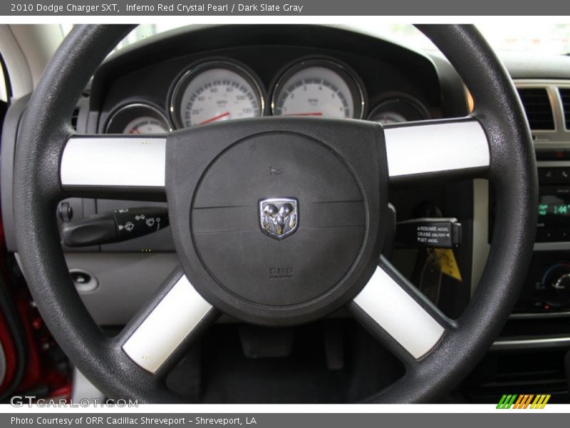 Inferno Red Crystal Pearl / Dark Slate Gray 2010 Dodge Charger SXT
