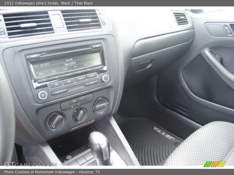 Black / Titan Black 2012 Volkswagen Jetta S Sedan