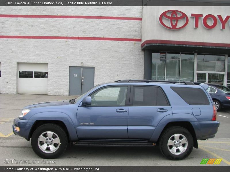 Pacific Blue Metallic / Taupe 2005 Toyota 4Runner Limited 4x4
