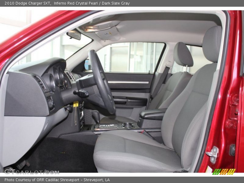 Inferno Red Crystal Pearl / Dark Slate Gray 2010 Dodge Charger SXT