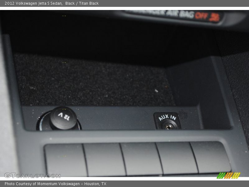 Black / Titan Black 2012 Volkswagen Jetta S Sedan