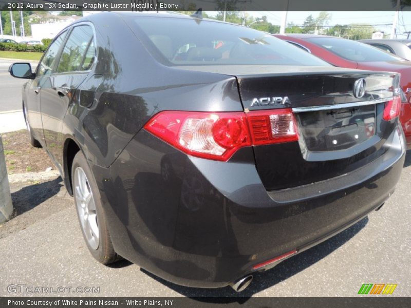 Graphite Luster Metallic / Ebony 2012 Acura TSX Sedan
