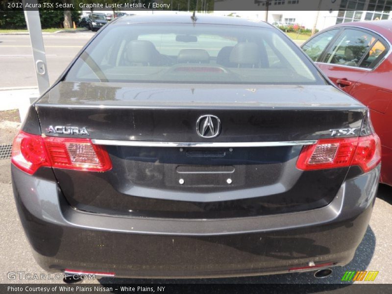 Graphite Luster Metallic / Ebony 2012 Acura TSX Sedan