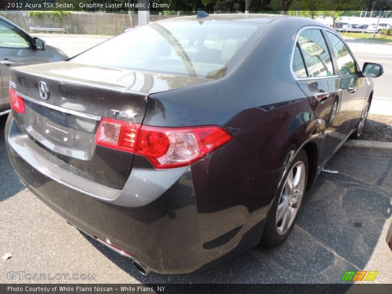 Graphite Luster Metallic / Ebony 2012 Acura TSX Sedan