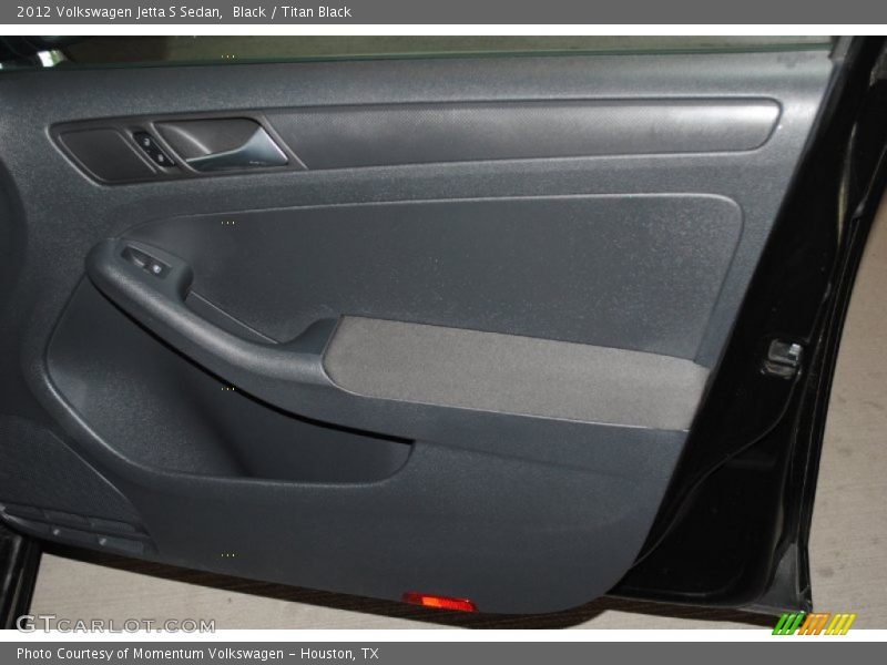 Black / Titan Black 2012 Volkswagen Jetta S Sedan
