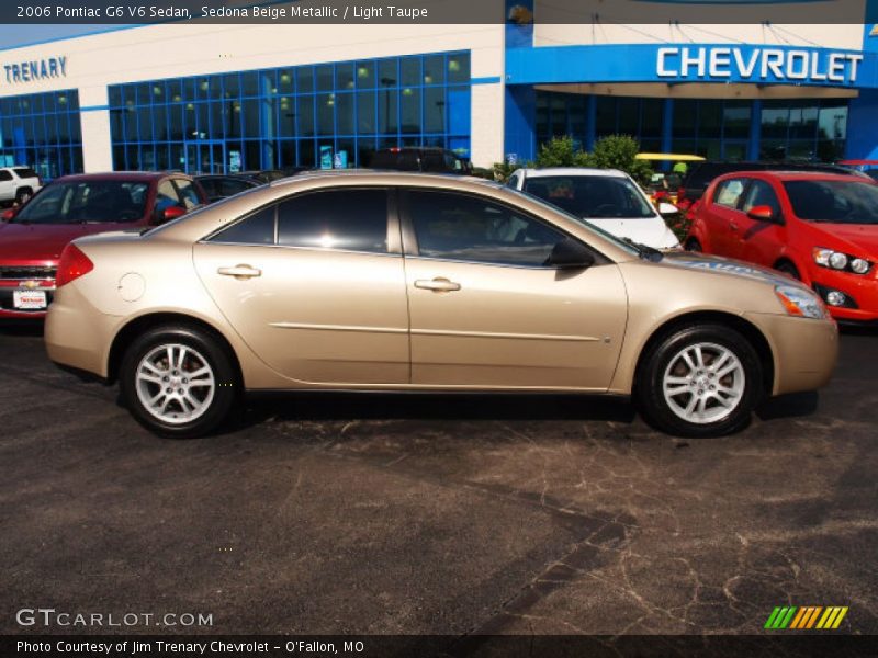 Sedona Beige Metallic / Light Taupe 2006 Pontiac G6 V6 Sedan