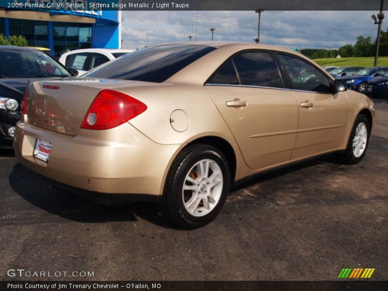Sedona Beige Metallic / Light Taupe 2006 Pontiac G6 V6 Sedan