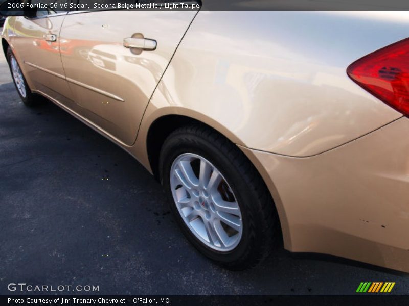 Sedona Beige Metallic / Light Taupe 2006 Pontiac G6 V6 Sedan