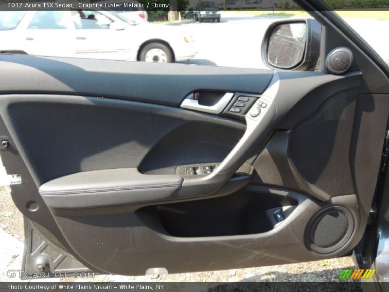 Graphite Luster Metallic / Ebony 2012 Acura TSX Sedan