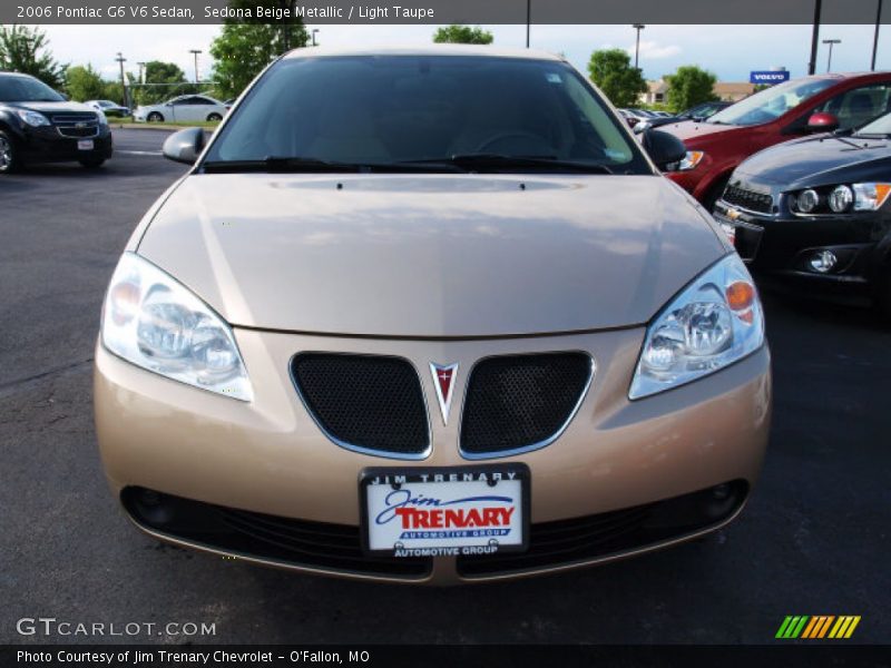 Sedona Beige Metallic / Light Taupe 2006 Pontiac G6 V6 Sedan