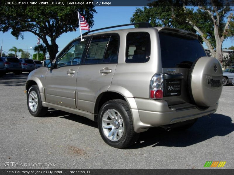 Cool Beige Metallic / Beige 2004 Suzuki Grand Vitara EX 4WD