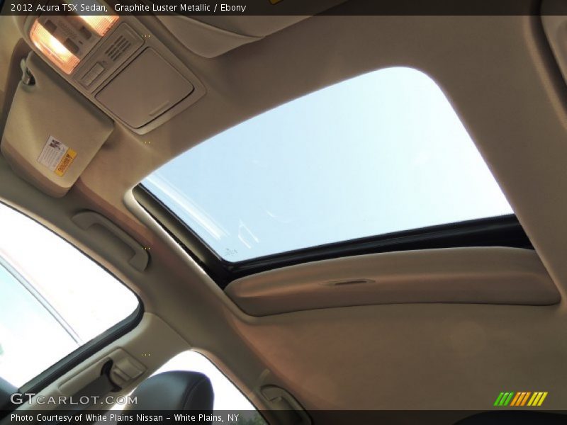 Graphite Luster Metallic / Ebony 2012 Acura TSX Sedan