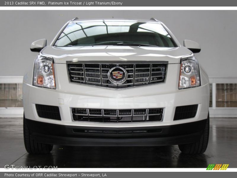 Platinum Ice Tricoat / Light Titanium/Ebony 2013 Cadillac SRX FWD