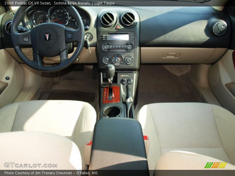 Sedona Beige Metallic / Light Taupe 2006 Pontiac G6 V6 Sedan